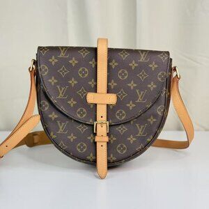 Louis Vuitton Large Chantilly Shoulder Bag Monogram Canvas